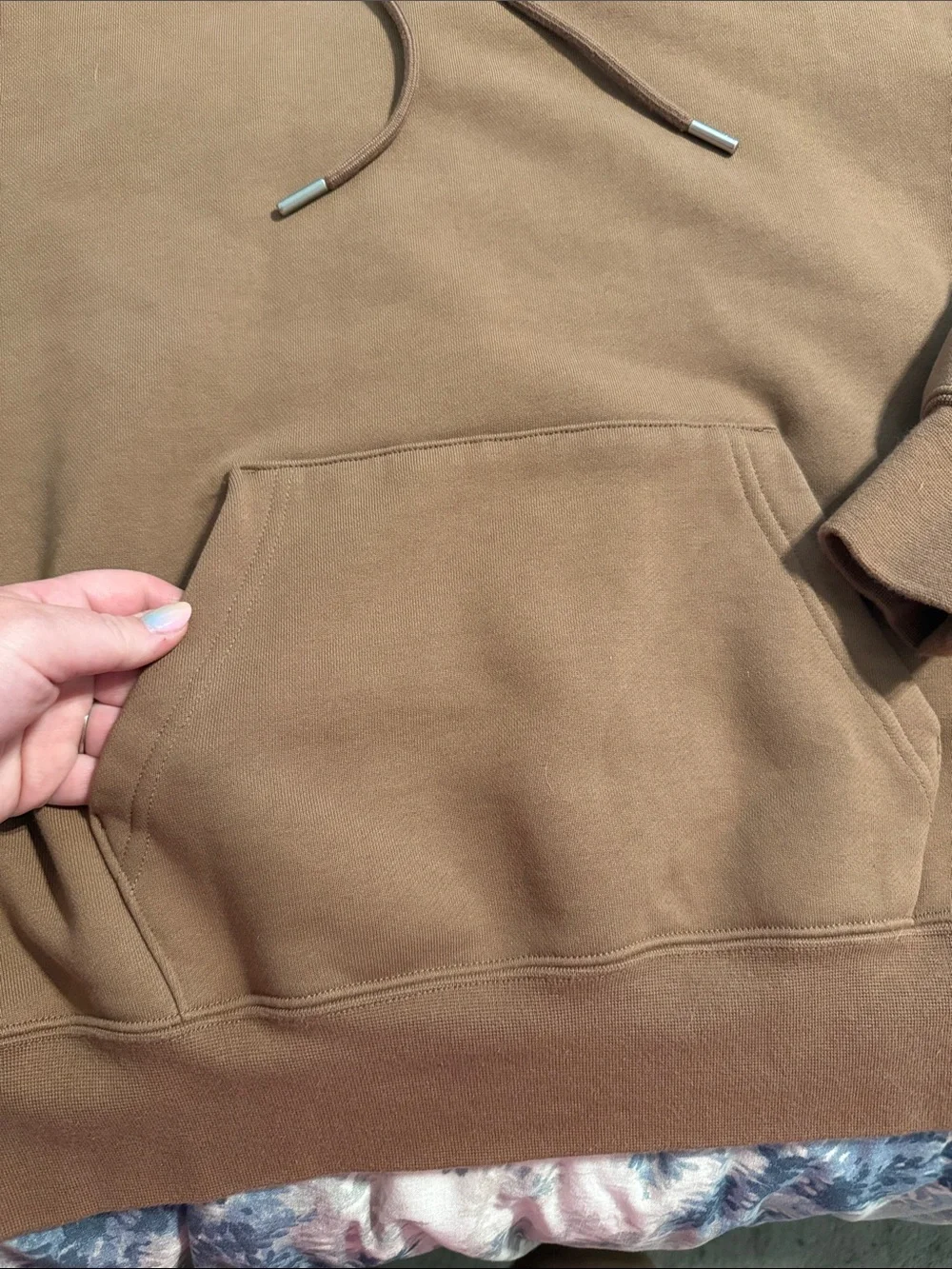 Jordan Men's Crewneck Hoodie in Brown
